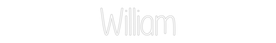 Custom Neon: William