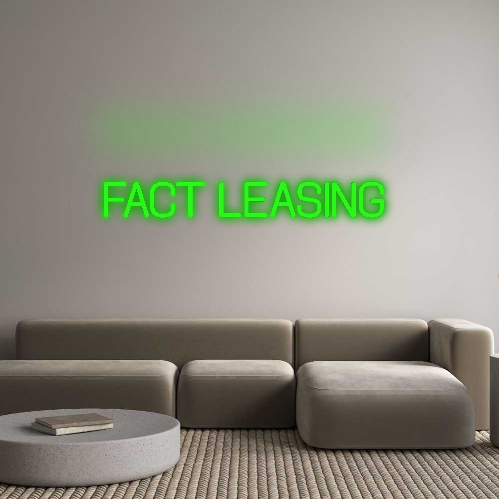 Custom Neon: FACT LEASING