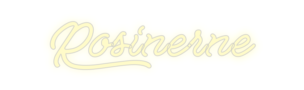 Custom Neon: Rosinerne