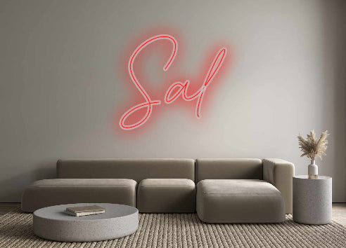 Custom Neon: Sal