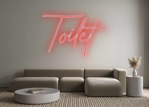 Custom Neon: Toilet