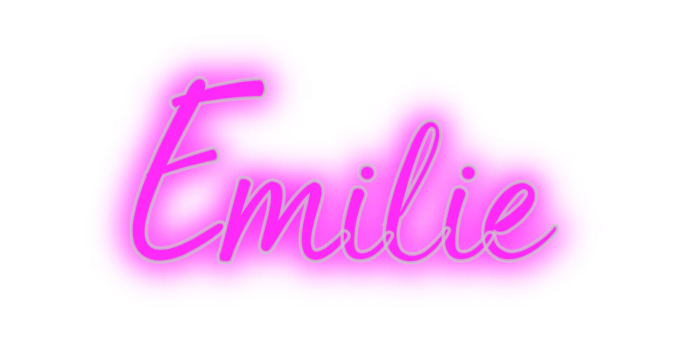 Custom Neon: Emilie