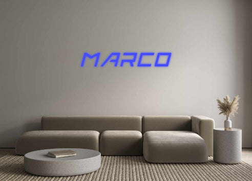 Custom Neon: marco