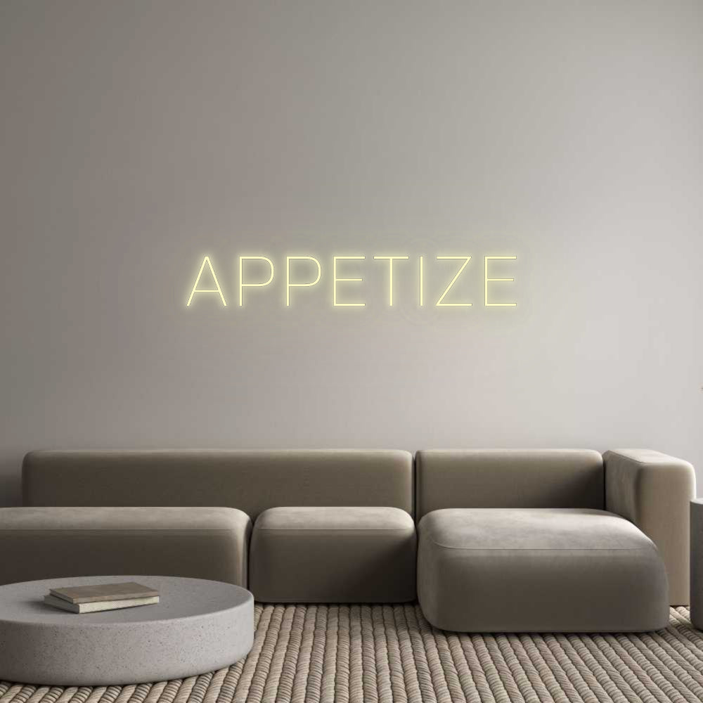 Custom Neon: APPETIZE