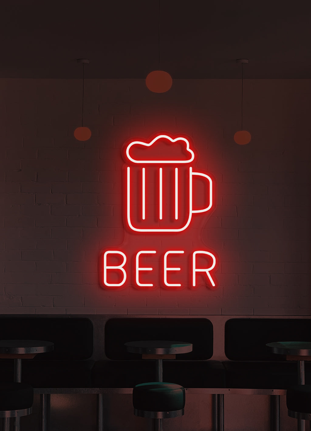 Beer - LED Neon skilt