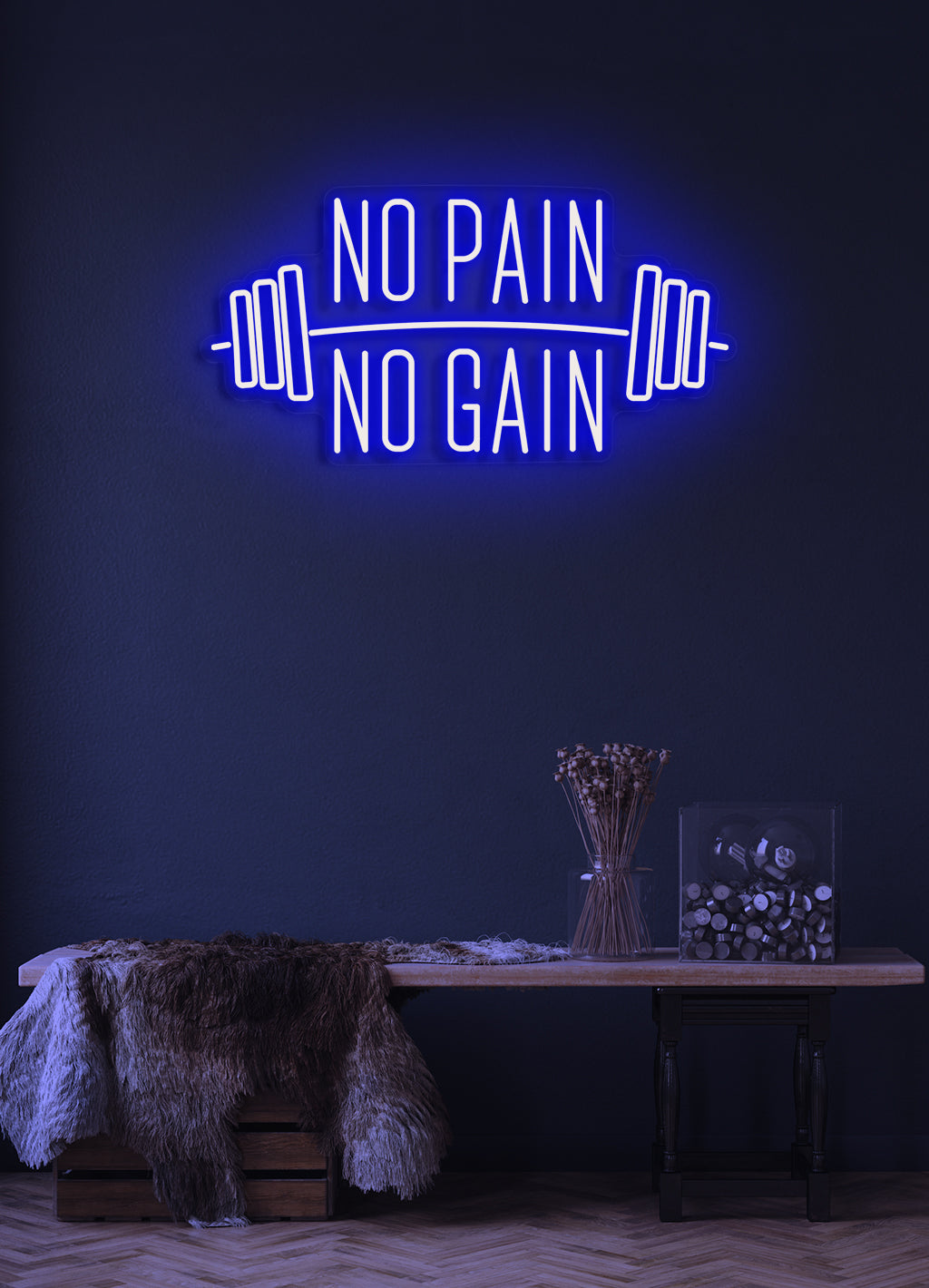 No pain, No gain - LED Neon skilt