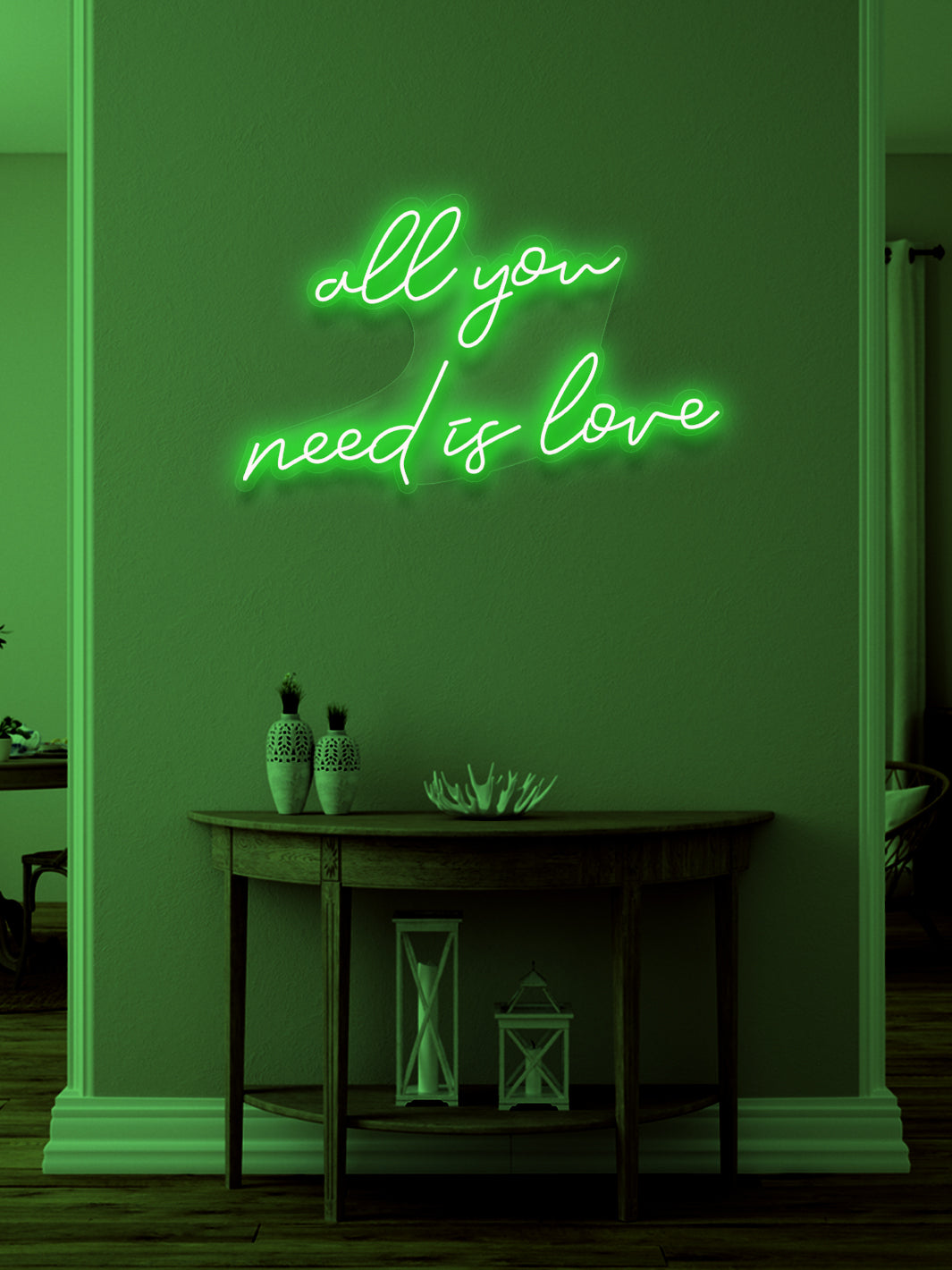 All you need is love - LED Neon skilt