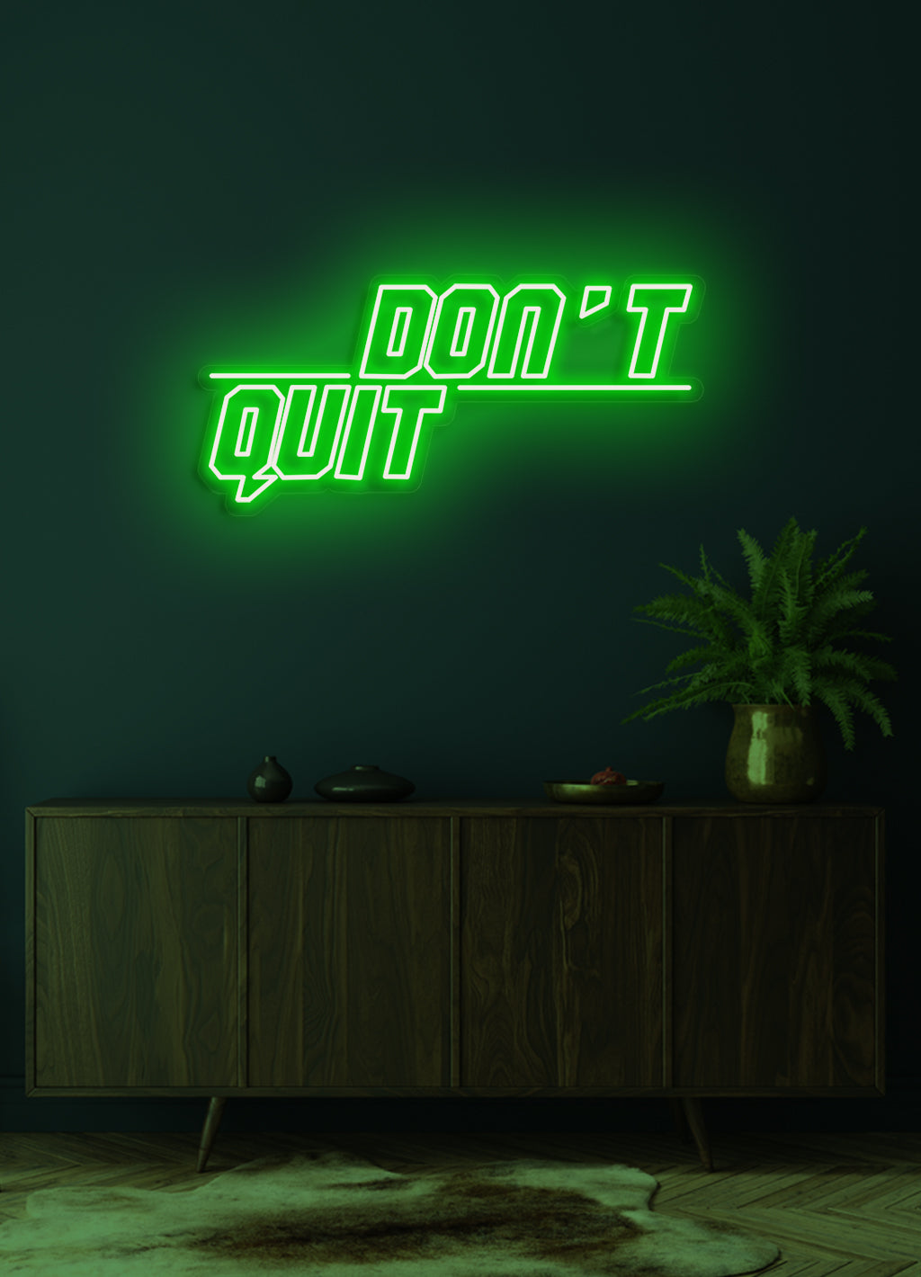 Don't quit - LED Neon skilt