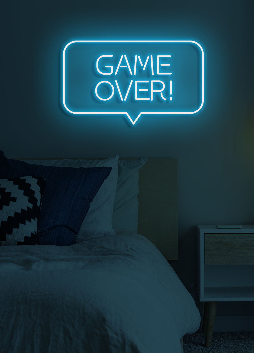 Game over - LED Neon skilt